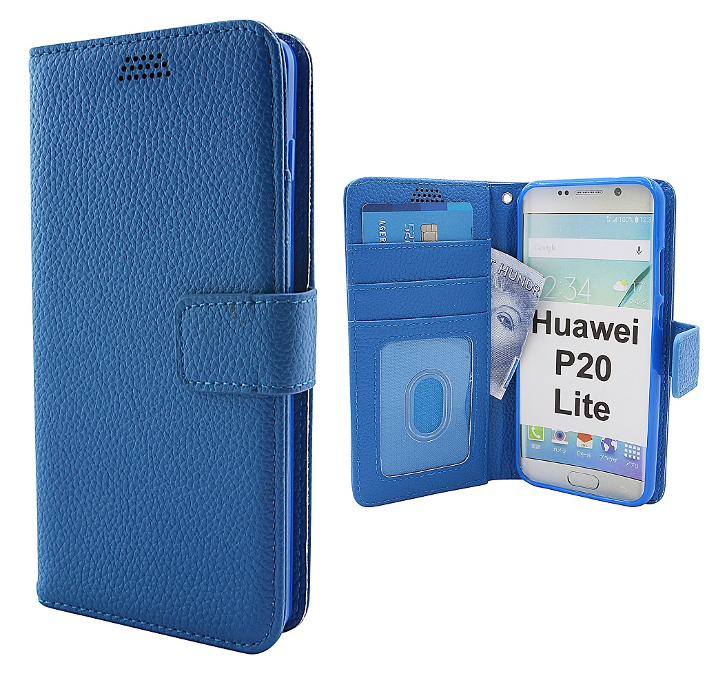 New Standcase Wallet Huawei P Lite Ane Lx Billigamobilskydd Se